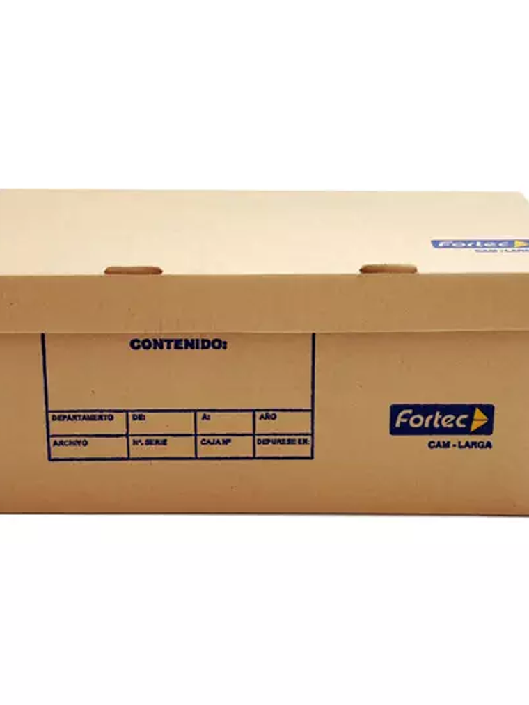 Caja de archivo de cartón Fortec oficio 1
