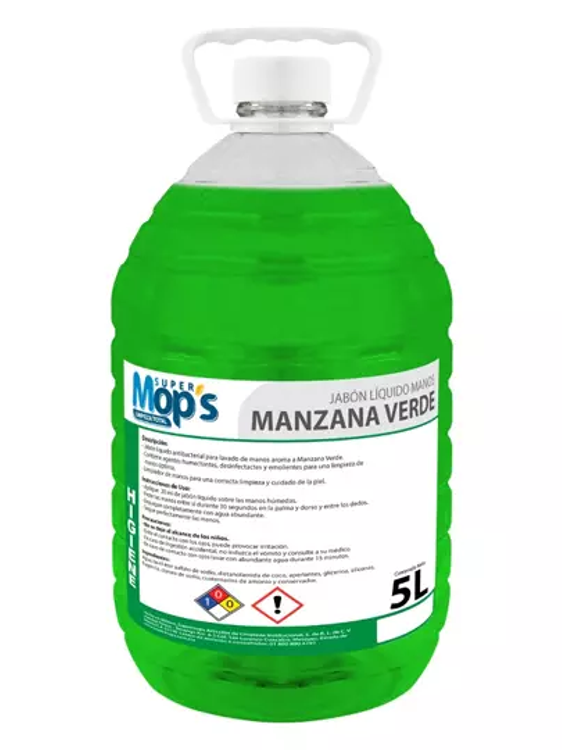 Jabon para manos antibacterial Super mop 1