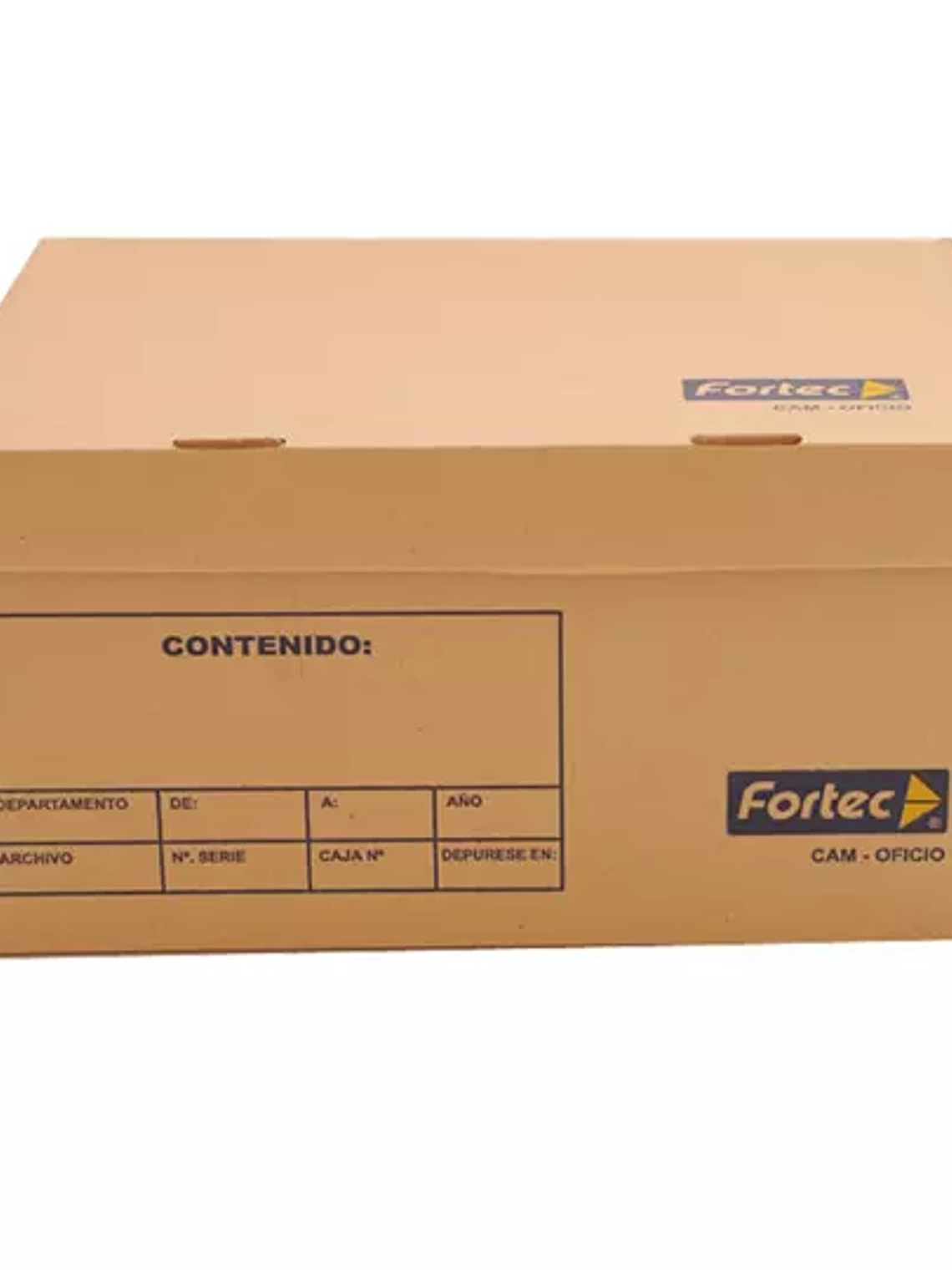 Caja de archivo de cartón Fortec oficio 1