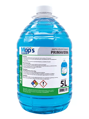 Jabon para manos Super mops aroma primav