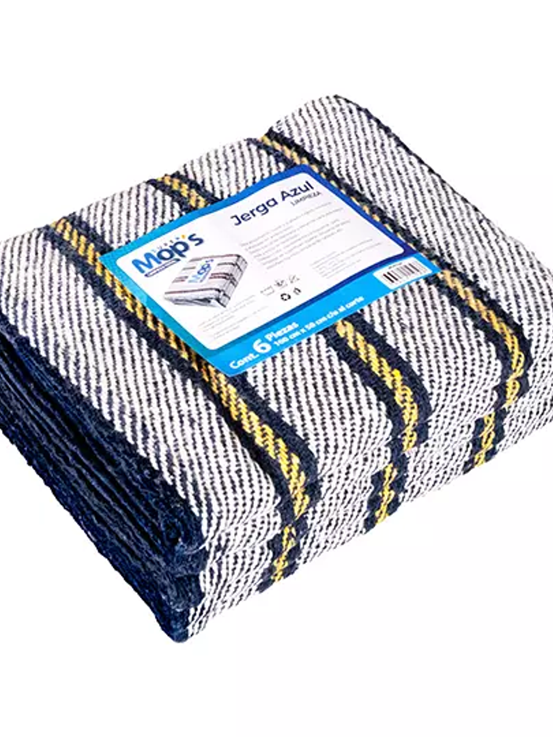 Jerga de algodón Super mops color azul 1