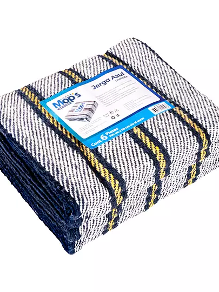 Jerga de algodón Super mops color azul 1