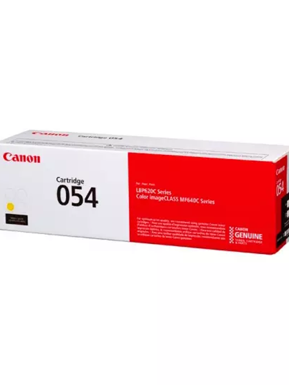 Cartucho Canon para tóner 054 amarillo. 1