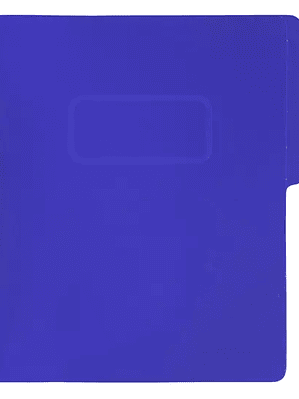 Carpeta pressboard con broche Fortec car