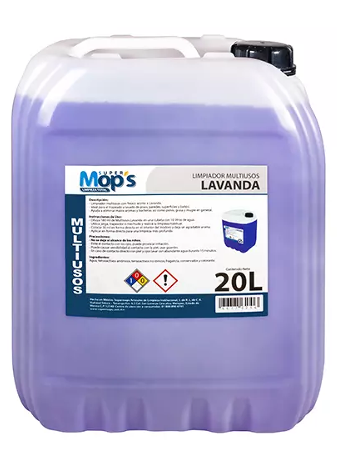 Limpiador multiusos Super mops aroma lav 1