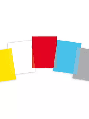 Folder L Fortec tamaño carta colores sur