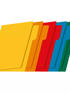 Folder de color intenso Fortec carta col