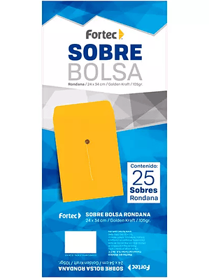 Sobre kraft con rondana Fortec oficio ca