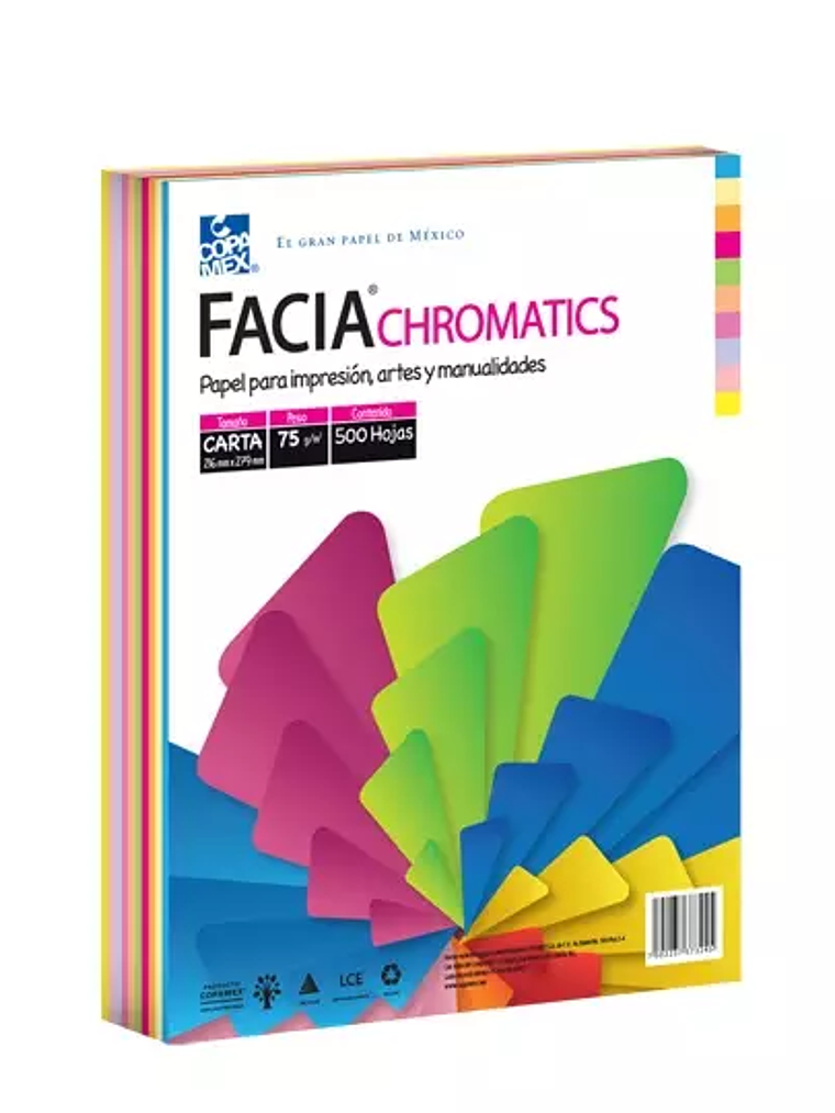 Paquete de hojas de color FaciaChromatic 1