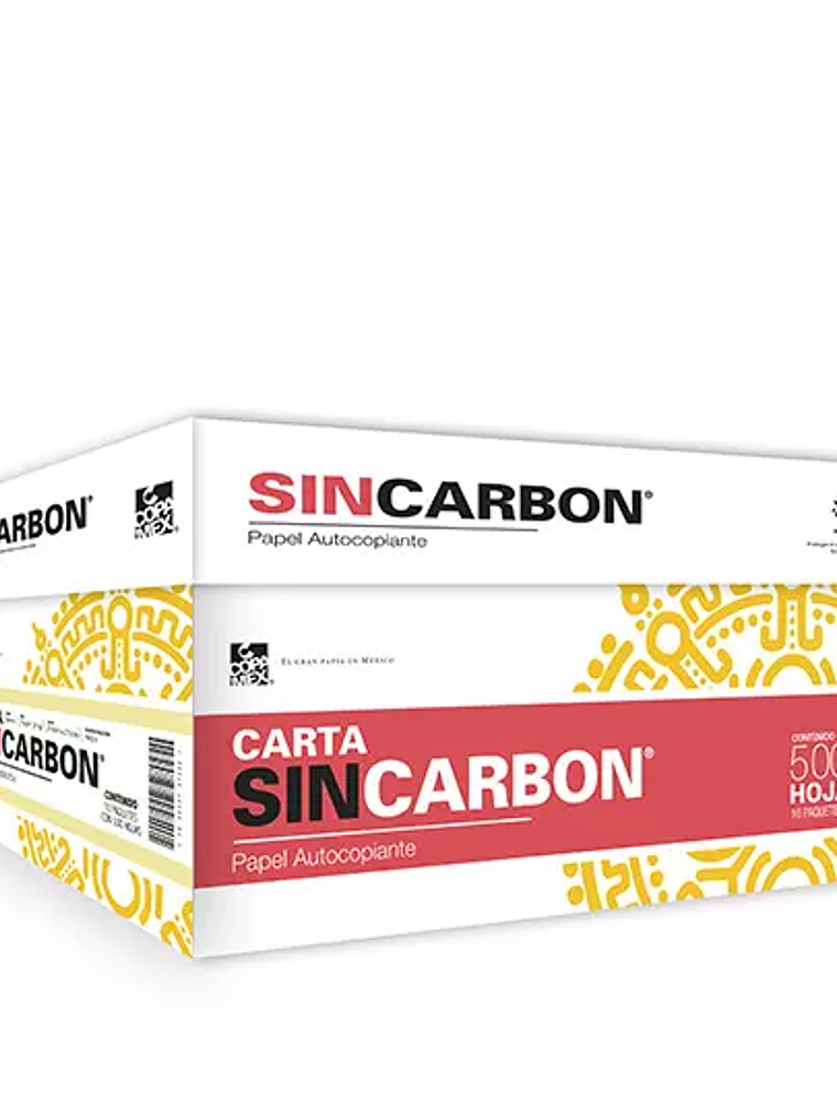 Caja de papel autocopiante final copamex 1