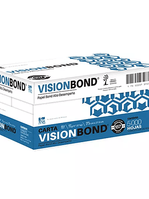 Caja de papel bond Vision tamaño carta 9