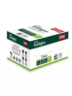 Caja de papel bond Ecologico Scribe tama