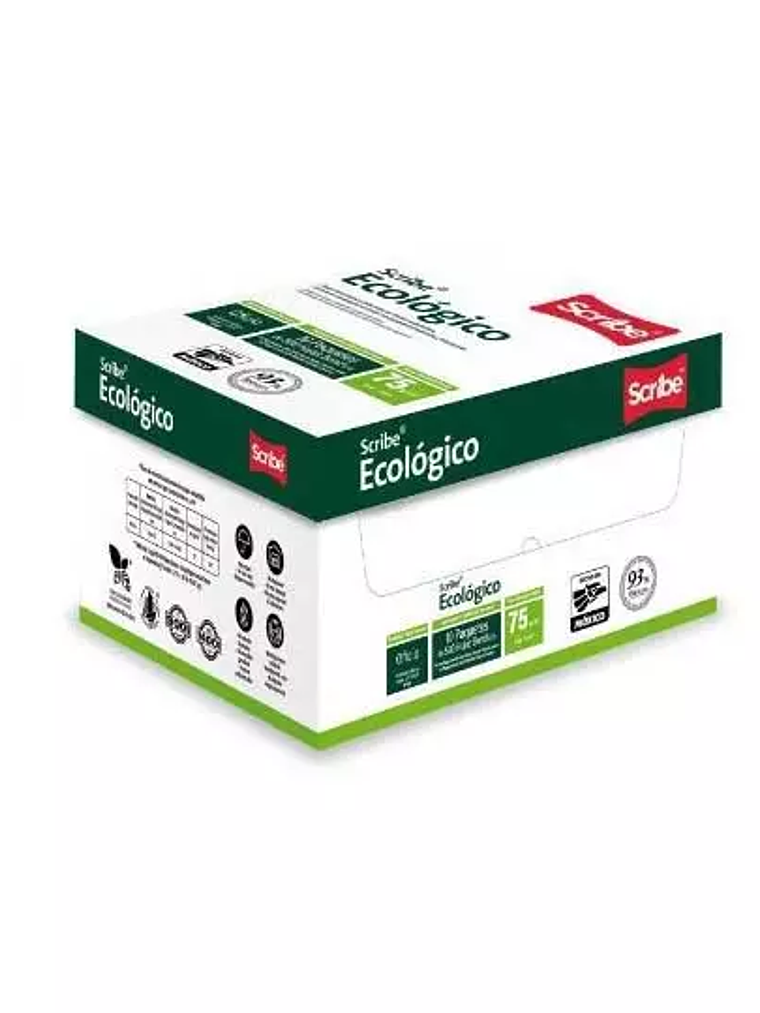 Caja de papel bond Ecologico Scribe tama 1
