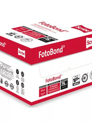 Caja de papel bond Fotobond Scribe tamañ