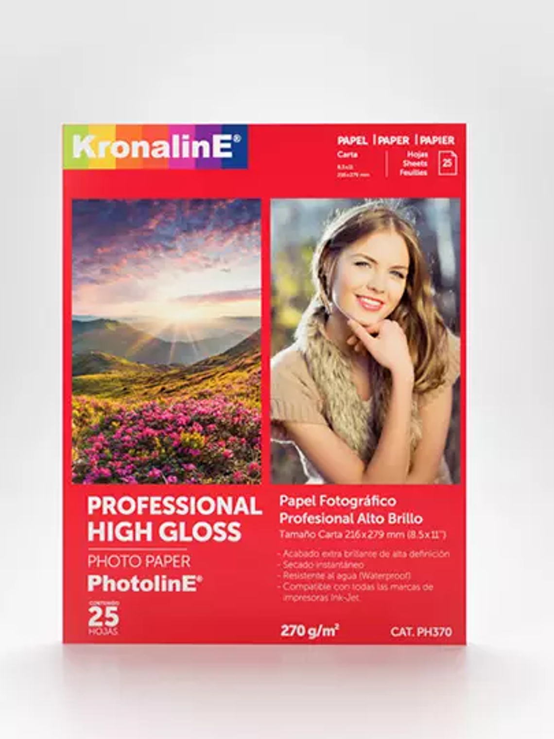 Papel fotografico Kronaline high glossy 1