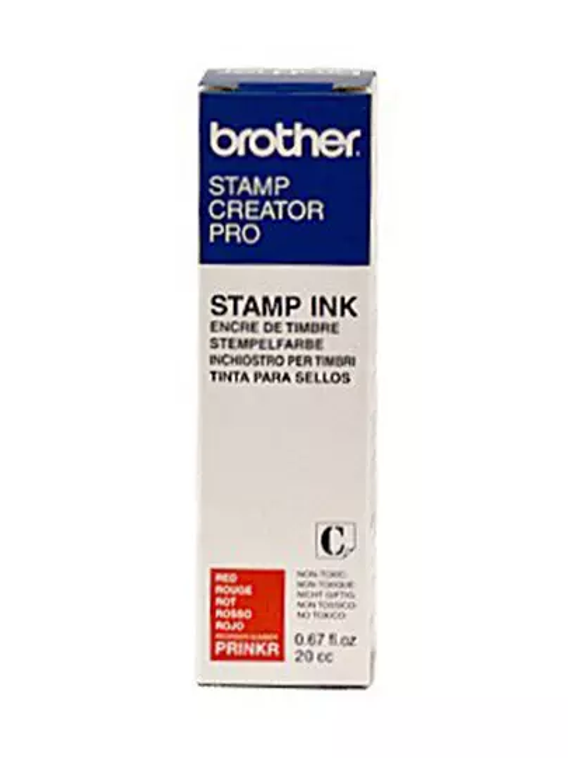 LM-Tinta roja botella de repuesto BROTHE 1