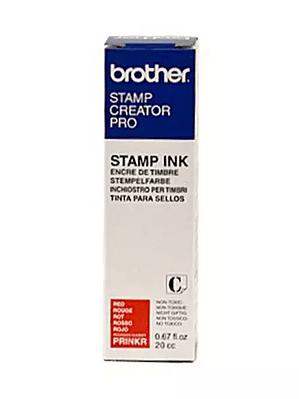 LM-Tinta roja botella de repuesto BROTHE