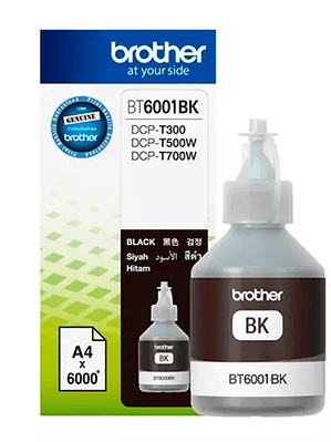 Botella brother tinta color negra BT6001