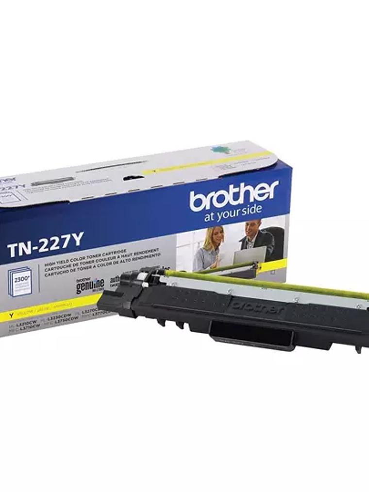 Tóner brother color amarillo de rendimie 1