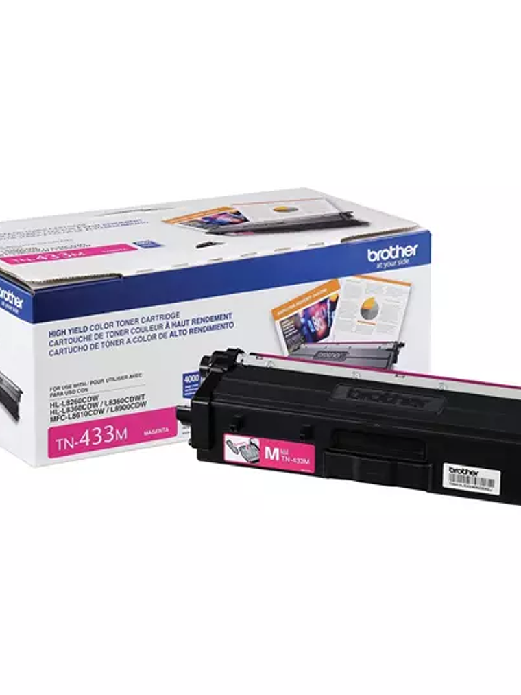 Tóner Brother color magenta de alto rend 1