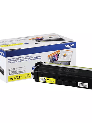 Tóner brother color amarillo de alto ren