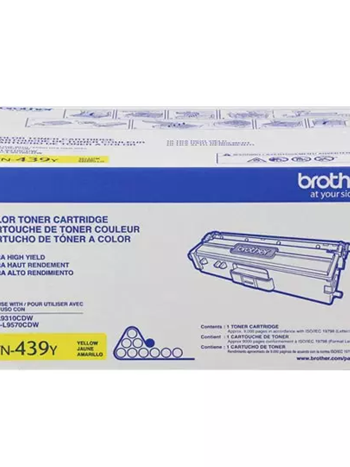 Tóner brother color amarillo de ultra al 1