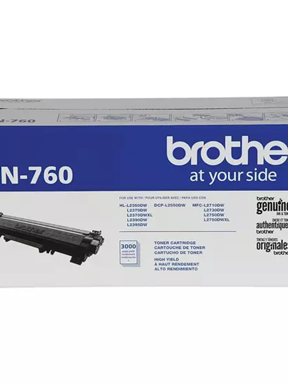 Tóner brother color negro de estándar re 1