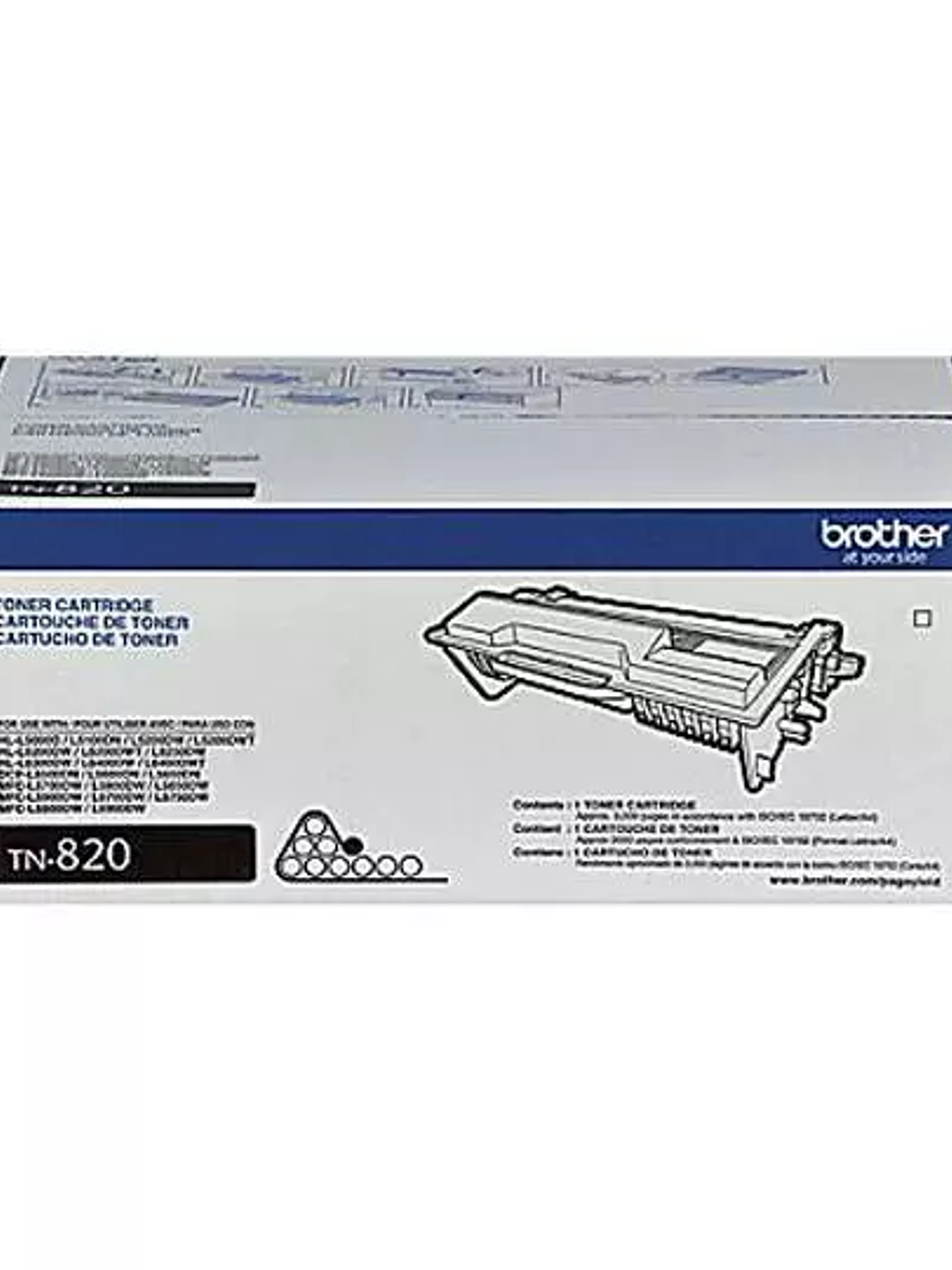 Tóner brother color negro de estándar re 1