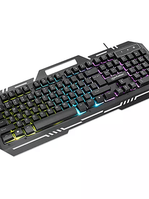 Teclado Gaming Manhattan LED con pánel m