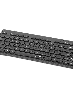 Teclado Chocolate Inalambrico 2.4G Negro