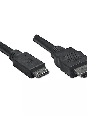 Cable Manhattan video mini HDMI-HDMI m-m