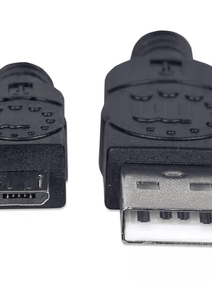 Cable Manhattan USB A-micro B V2.0 1m ne