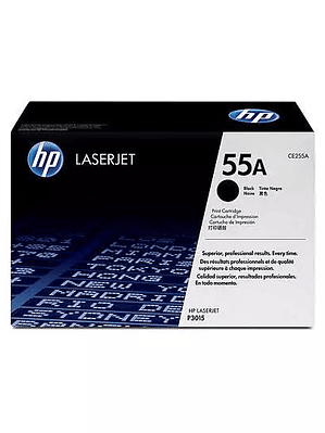 Cartucho de tóner negro HP 55a