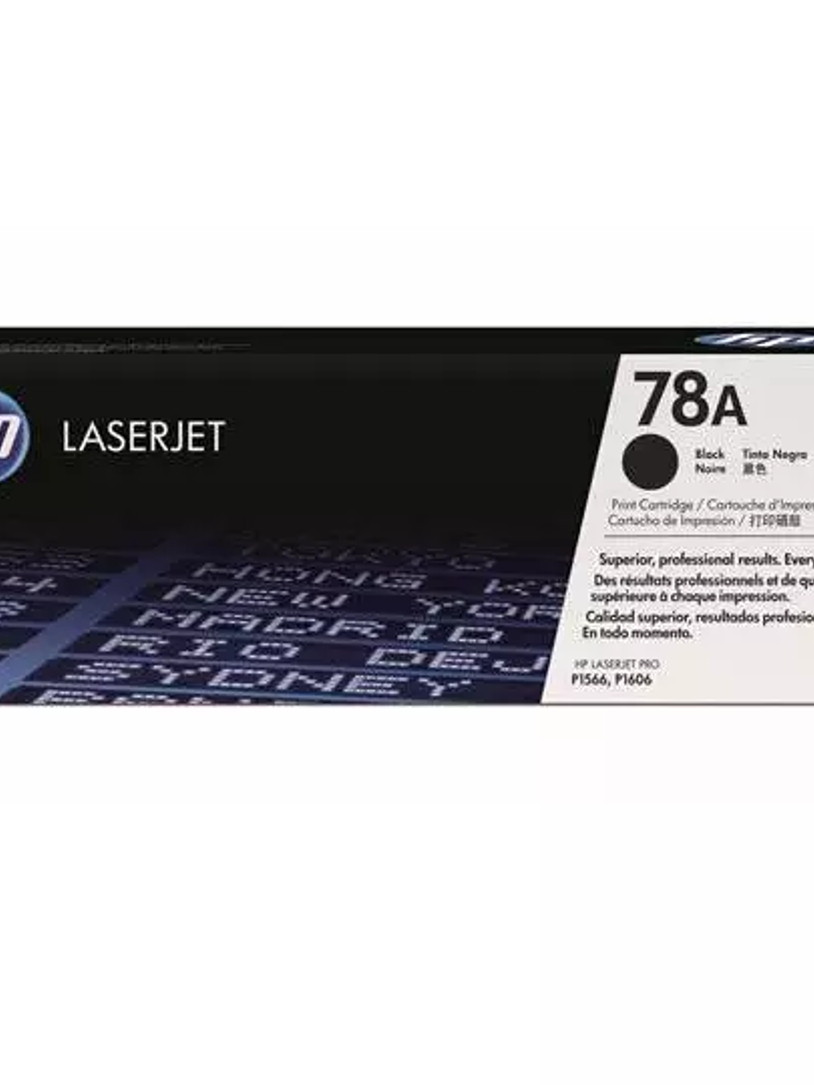 Cartucho de tóner negro HP 78a 1