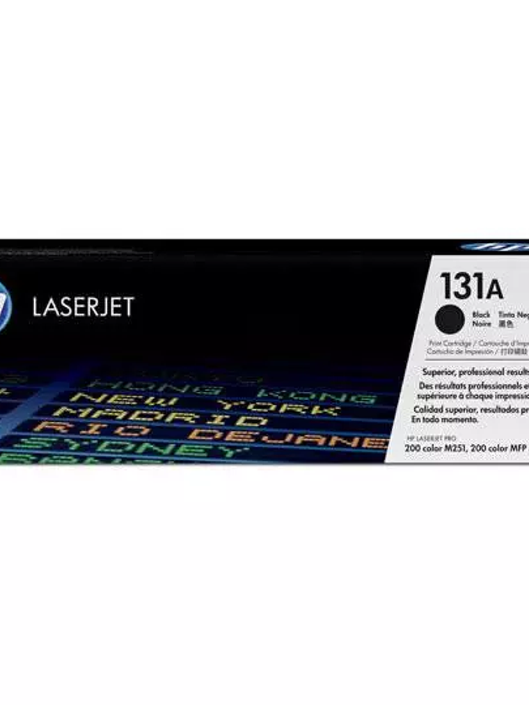 Cartucho de tóner negro HP 131a 1