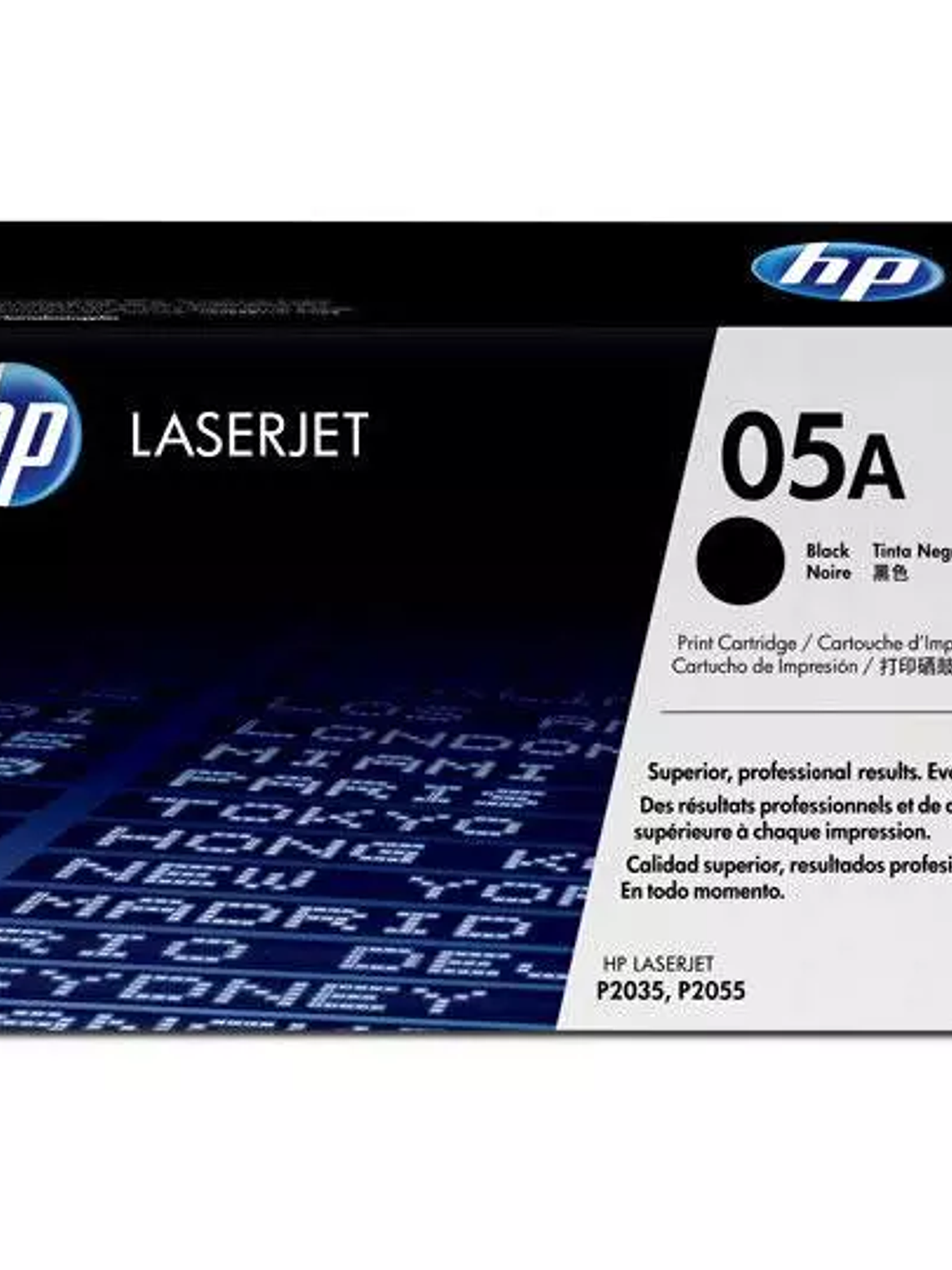 Cartucho de tóner negro HP 05a 1