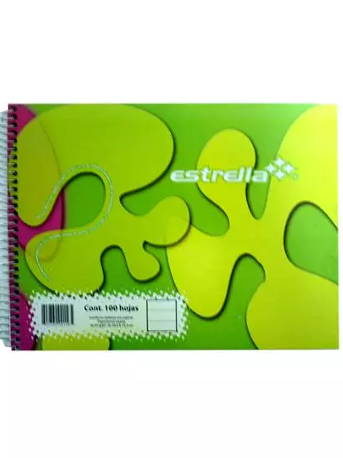 Cuaderno espiral forma italiana Estrella 1