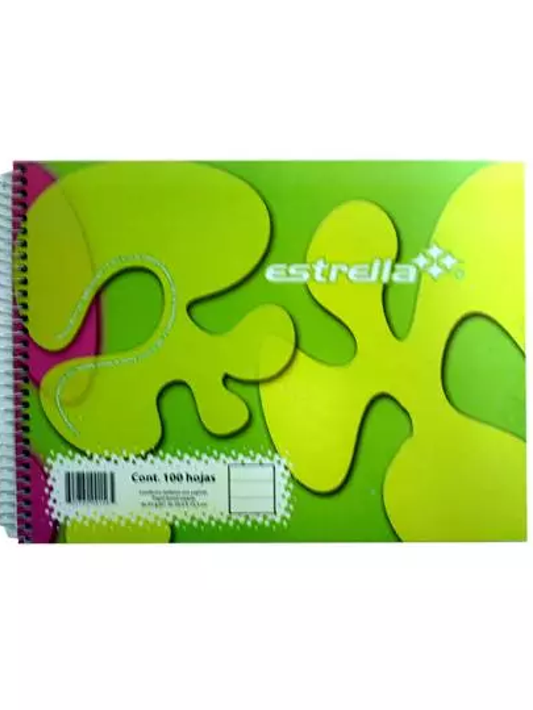 Cuaderno espiral forma italiana Estrella 1