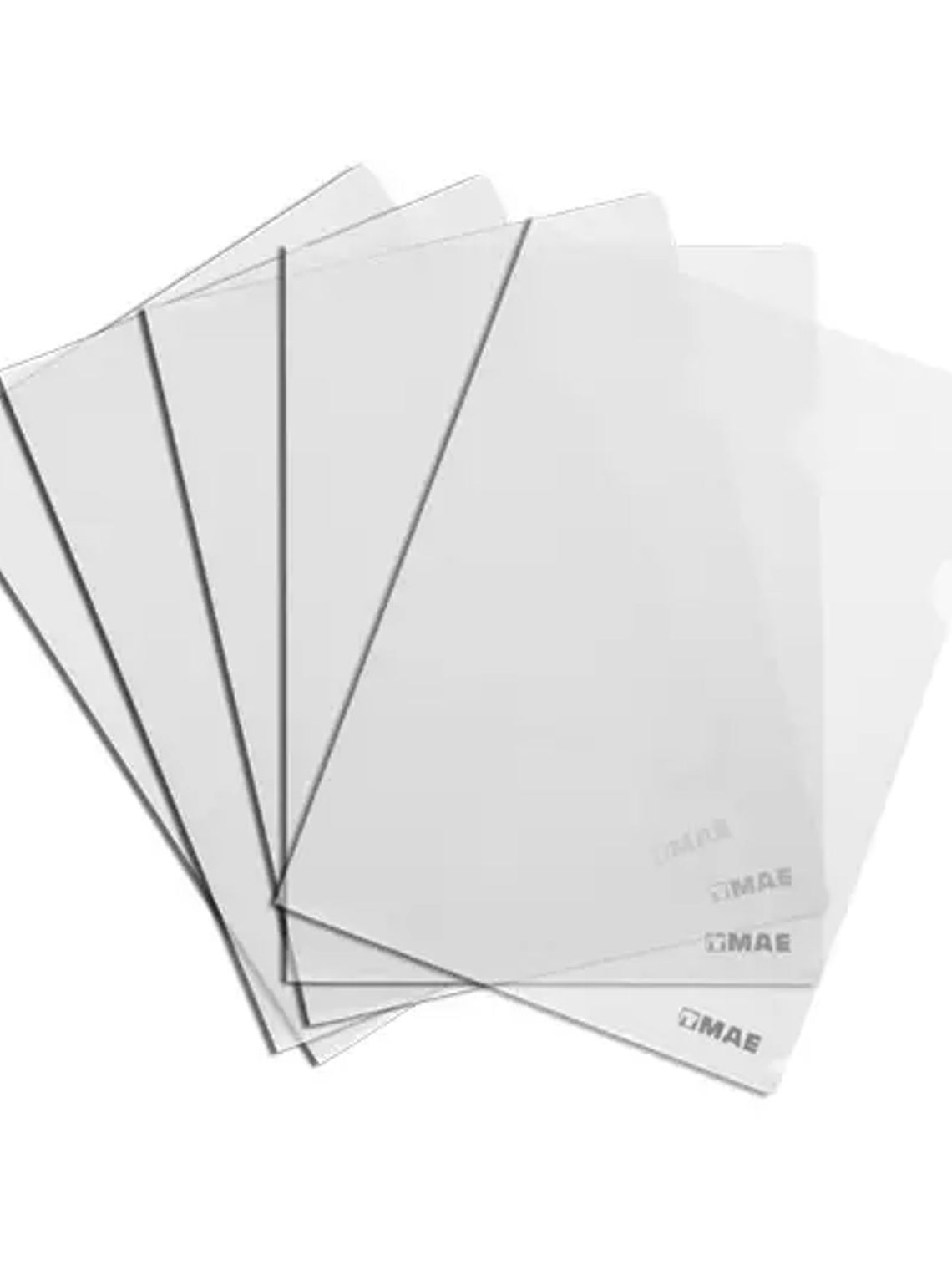 Folder en l mae tamaño carta paquete con 1