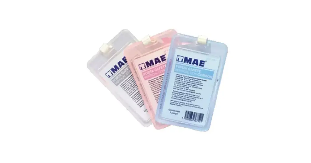 Gafete sólido vertical MAE caja con 12 p