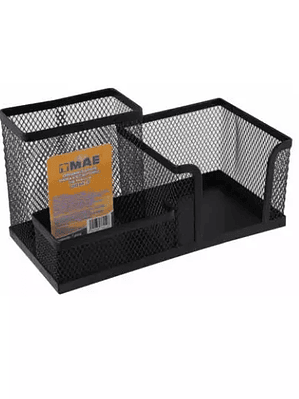 Organizador de escritorio de malla metal