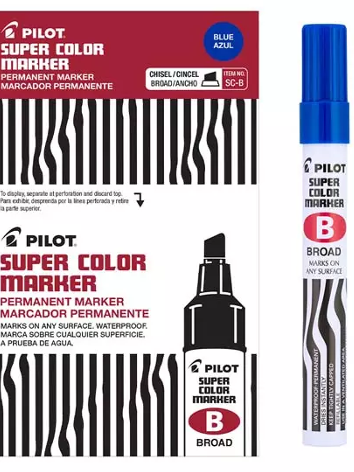 LM-Marcador permanente SCB Pilot punta c 1