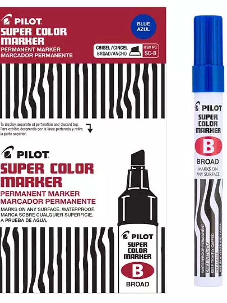 LM-Marcador permanente SCB Pilot punta c 1
