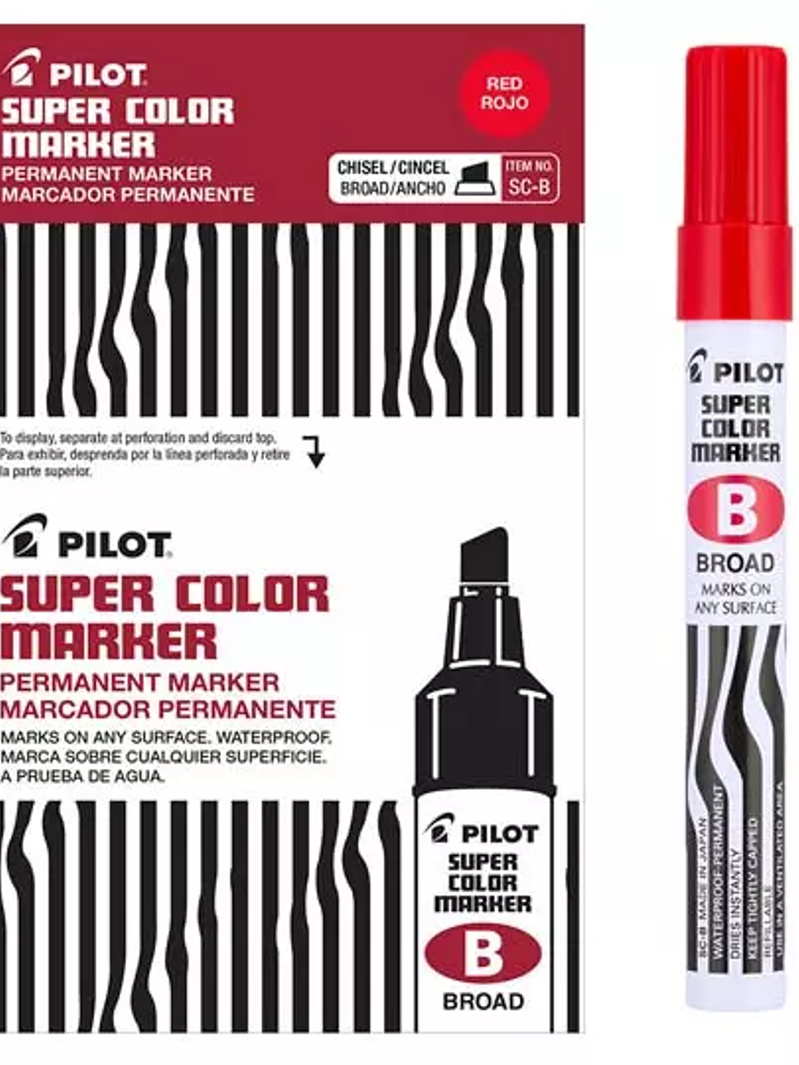 LM-Marcador permanente SCB Pilot punta c 1