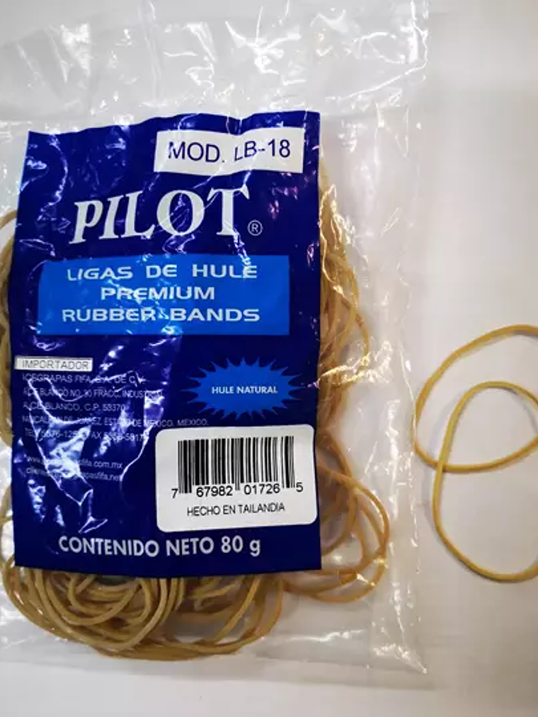 Ligas Pilot No. 18 importada bolsa de 80 1