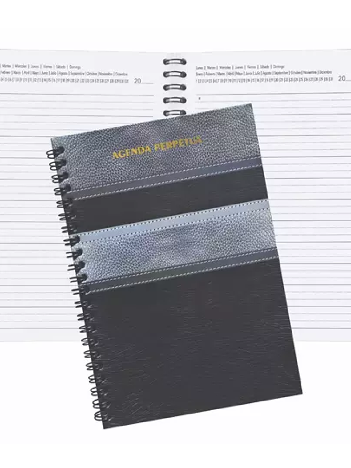 Agenda perpetua Pinos Altos color negro 1