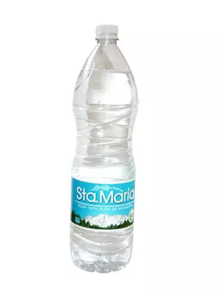 Agua embotellada santa maria 355 ml c/24 1