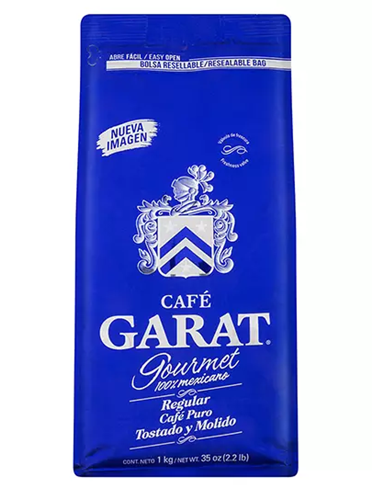 Café molido americano Garat de 1 KG. 1