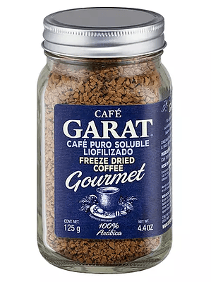 Café soluble Garat liofilizado de 125 GR