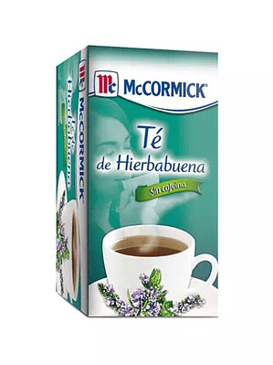 Té de hierbabuena McCormick caja con 25